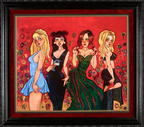 Sugar Shack by Todd White - Framed Hand Finished Limited Edition on Canvas